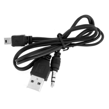 Ak287 przejściówka mini usb-usb/jack3.5