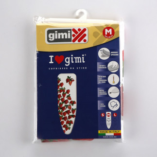 POKROWIEC BAWEŁNIANY I LOVE S/M 129X48CM NA DESKĘ DO PRASOWANIA 122X38CM