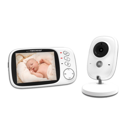 Esperanza niania elektroniczna z wyświetlaczem lcd 3.2" jacob ehm002