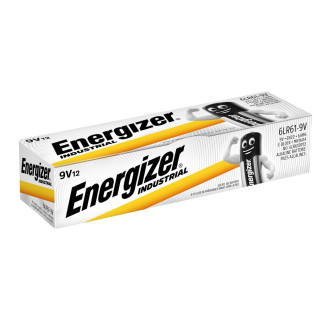 Energizer baterie alkaline industrial pro 6lr61 9v 12szt.