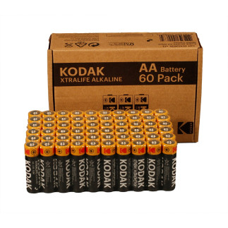 Kodak baterie alkaliczne xtralife aa lr6 x 60 szt.