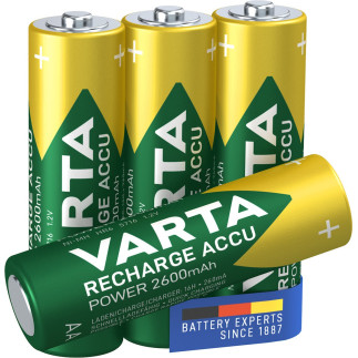 Zestaw akumulatorków aa varta ready2use 5716101404 (2600mah   ni-mh)