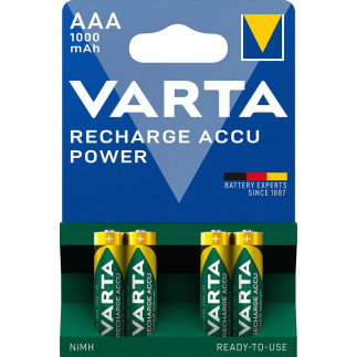 Zestaw akumulatorków aaa varta ready2use 5703301404 (1000mah   ni-mh)
