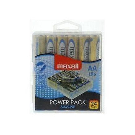 Maxell bateria alkaliczna lr6, value box, 24 szt.