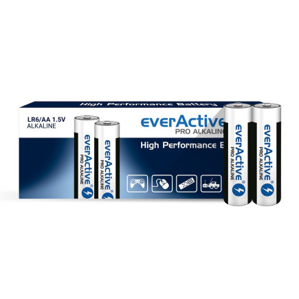 Zestaw baterii aa everactive lr610pakpa