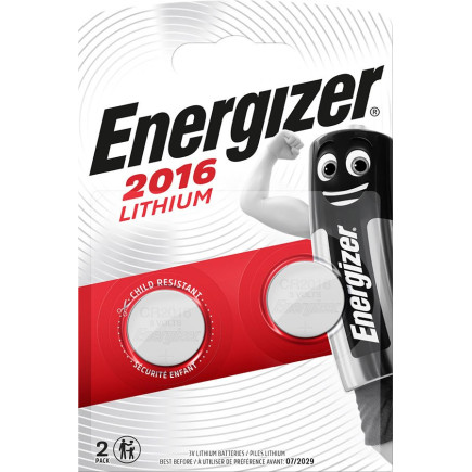 Energizer baterie specjalistyczna lithium cr2016 2 sztuki 3v