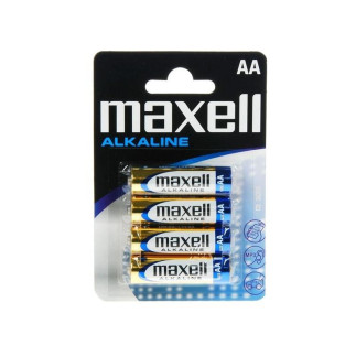 Maxell bateria alkaliczna lr6, 4 szt.