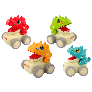 Autko Dinozaur Triceratops Napęd na Nacisk - EAN: 5905991014713