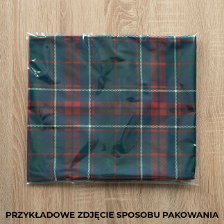 Krata Szkoci Czerwona Poszewka Dekoracyjna Velvet 40x40cm, EAN: 5907693227170