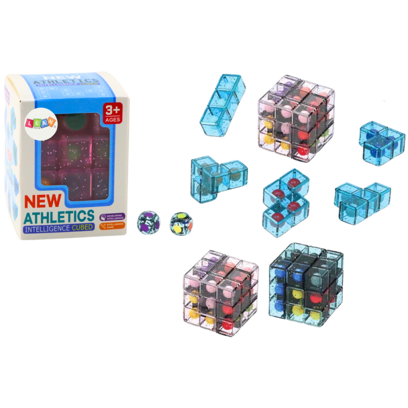 Różowa Kostka Logiczną Układanka Puzzle - EAN: 5905991026402 Różowa Kostka Logiczną Układanka Puzzle - EAN: 5905991026402