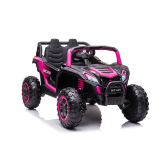 Auto na akumulator ysa036 różowy 4x4