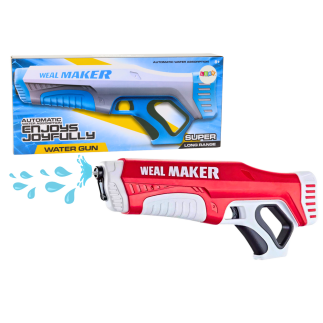 Pistolet na wodę automatyczny czerwony 350 ml