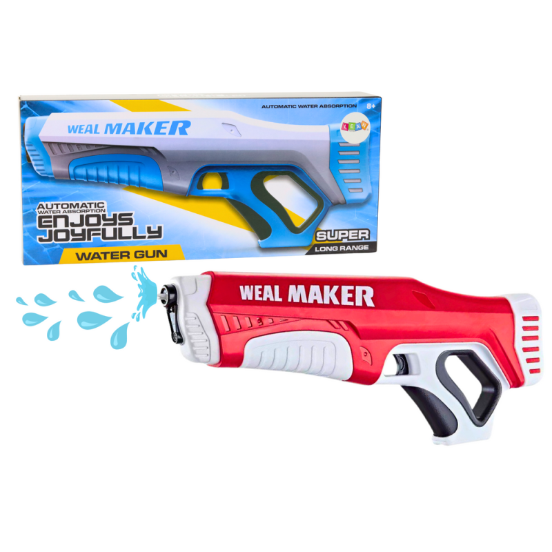 Pistolet na wodę automatyczny czerwony 350 ml EAN: 5905991026259
