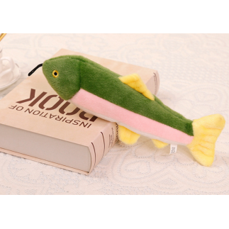 Pluszowa Rybka z Piszczałką Maskotka Kolorowa 30cm EAN: 5905679079409