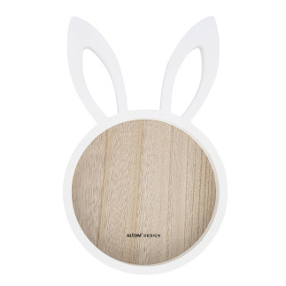 Patera dekoracyjna drewniana z uszami 19x30 cm EAN: 5904252390580