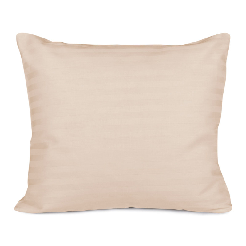 Poszewka Satyna Bawełna Cizgili Capuccino 50x60 EAN: [wprowadź ean]