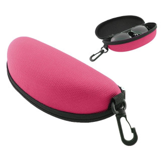Ag177i twarde etui na okulary różowe