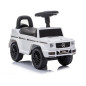 Jeździk mercedes g-class 652 biały dźwięk klaksonu silnika