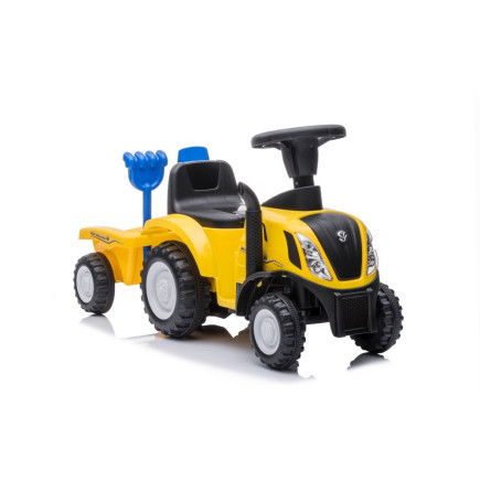 Jeździk traktor 658t żółty