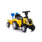 Jeździk traktor 658t żółty
