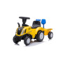 Jeździk traktor 658t żółty