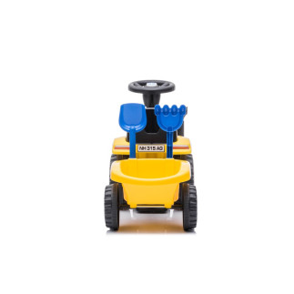 Jeździk traktor 658t żółty