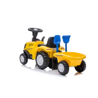 Jeździk traktor 658t żółty
