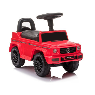 Jeździk mercedes g-class 652 czerwony dźwięk klaksonu silnika