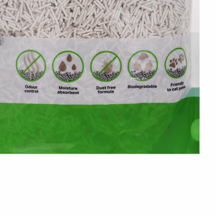 Diamentiq żwirek tofu zbrylający 2,5 kg naturalny