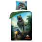 Pościel Bawełna Jurassic World Tyranozaur Rex 140x200 + 1 poduszka 70x90, EAN: [wstaw_ean_tutaj]