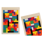Drewniane Puzzle Układanka Logicznа 40 Elementów EAN: 5905991028499