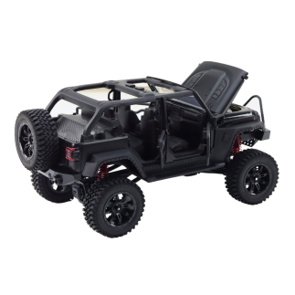 Auto terenowe zdalnie sterowane rc 2.4g napęd 4x4 czarny