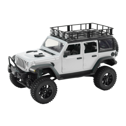 Zdalnie sterowane auto terenowe RC 2.4G 4x4 szare - EAN: 5905991017745
