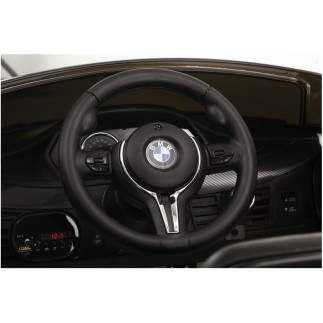 BMW X6 na akumulator czarne skóra EVA - EAN: 5902808154839