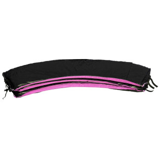Osłona na sprężyny do trampoliny sport max 16ft czarno-różowa, EAN: 5904665994252