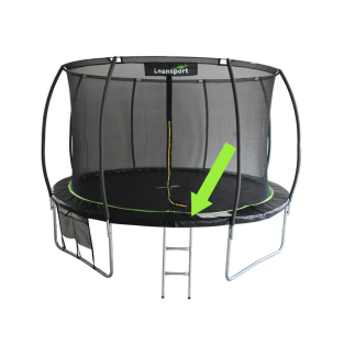 Osłona na sprężyny do trampoliny sport max 6ft czarno-zielona