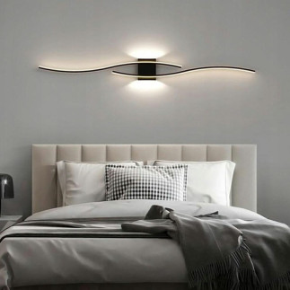 Zd149a lampa scienna kinkiet czarny 60cm  day light