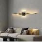 Zd149b lampa scienna kinkiet czarny 60cm  ciepły biały