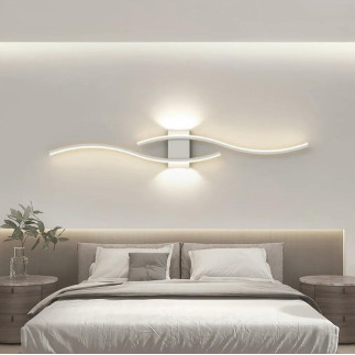 Zd150 lampa scienna kinkiet biały 60cm    zimny biały