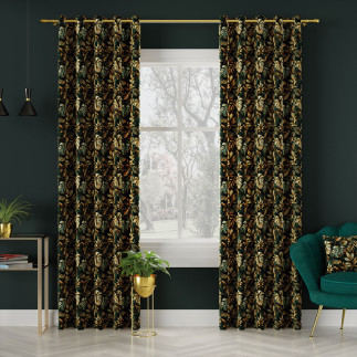 Selva tkanina dekoracyjna velvet, 150cm, kolor 017 petrol
