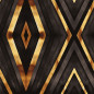 Diamentowa Tkanina Dekoracyjna Velvet 150cm Kolor Czarny EAN: 5906450013476