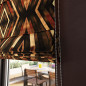 Tkanina dekoracyjna Diament velvet 150cm, kolor rudo-miedziany, EAN: 5906450013490