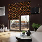 Tkanina dekoracyjna Diament velvet 150cm, kolor rudo-miedziany, EAN: 5906450013490