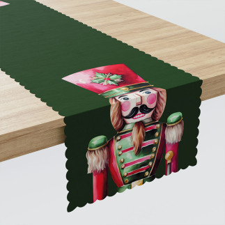 Dziadki do orzechów bieżnik Nina wodoodporny 38x160cm zielony EAN: 5906450011571