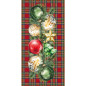 Bieżnik wodoodporny Bombki Nina, 50x100cm, kolor wielokolorowy EAN: 5906450011519