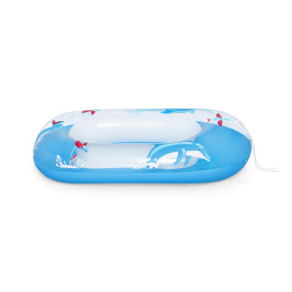 Dmuchana łódka niebieska delfin 102 x 69 cm bestway 34037