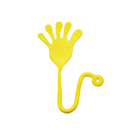 Lepka Rączka Łapka Elastyczna Glut Slime Żółta - EAN 5905991000587