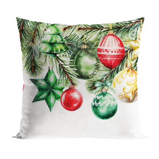 Bombki poszewka dekoracyjna velvet, 40x40cm, kolor 009 wielokolorowy