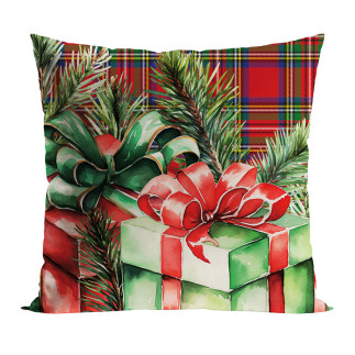 Prezenty poszewka dekoracyjna velvet, 40x40cm, kolor 003 czerwony