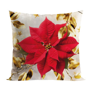 Gwiazda Betlejemska Poszewka Dekoracyjna Velvet 40x40cm Wielokolorowa EAN: 5906450011458